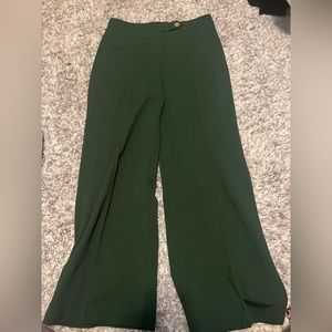 Lightly worn vintage trissi green business pants